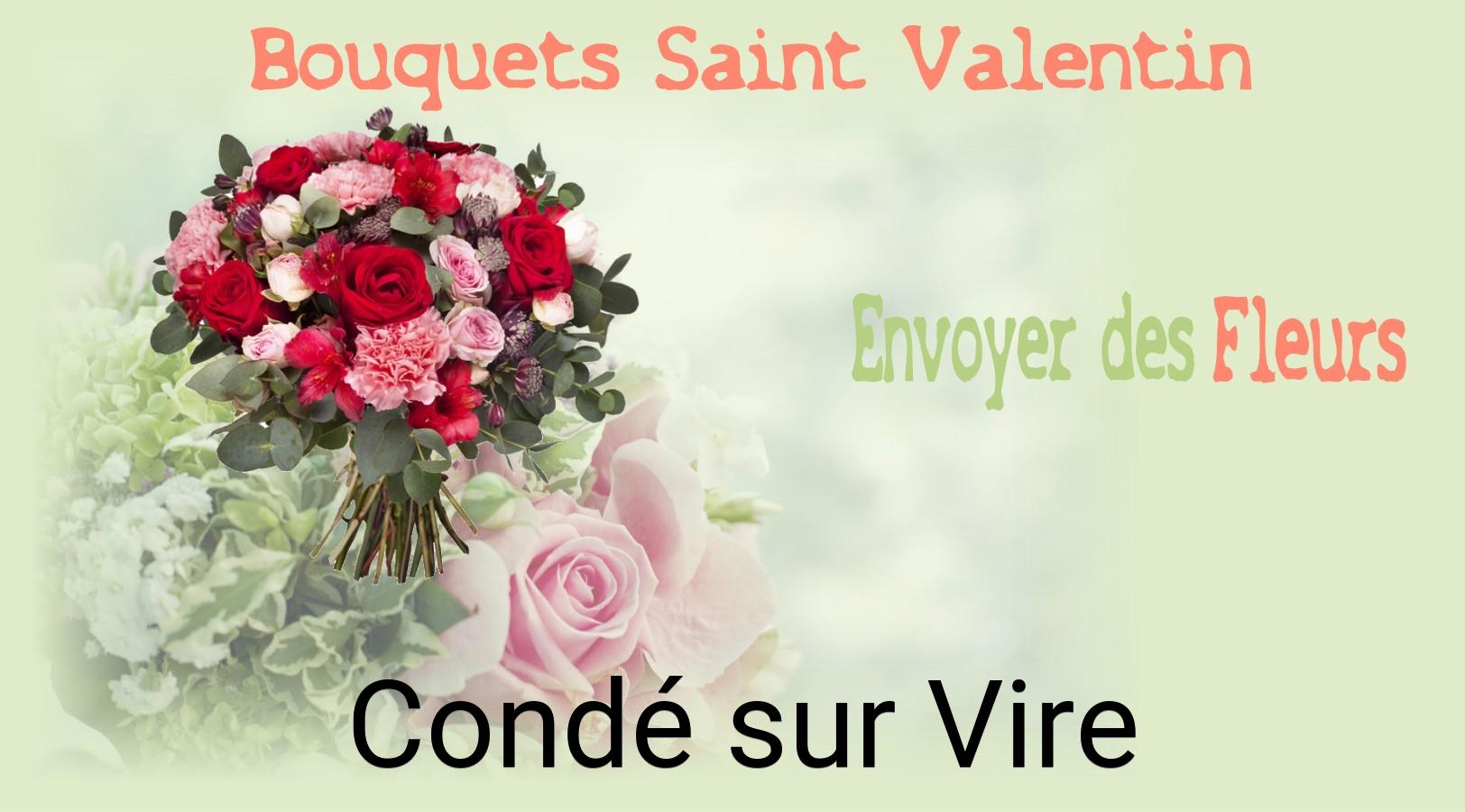 Roses de Saint-Valentin livrées à Condé-sur-Vire